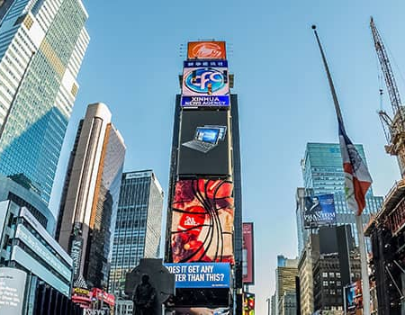A group of local businesses backs the new Caesars Times Square casino.